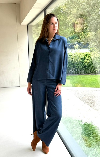 SHIRT ROSE : REF LEONE JEANS LYOCELL