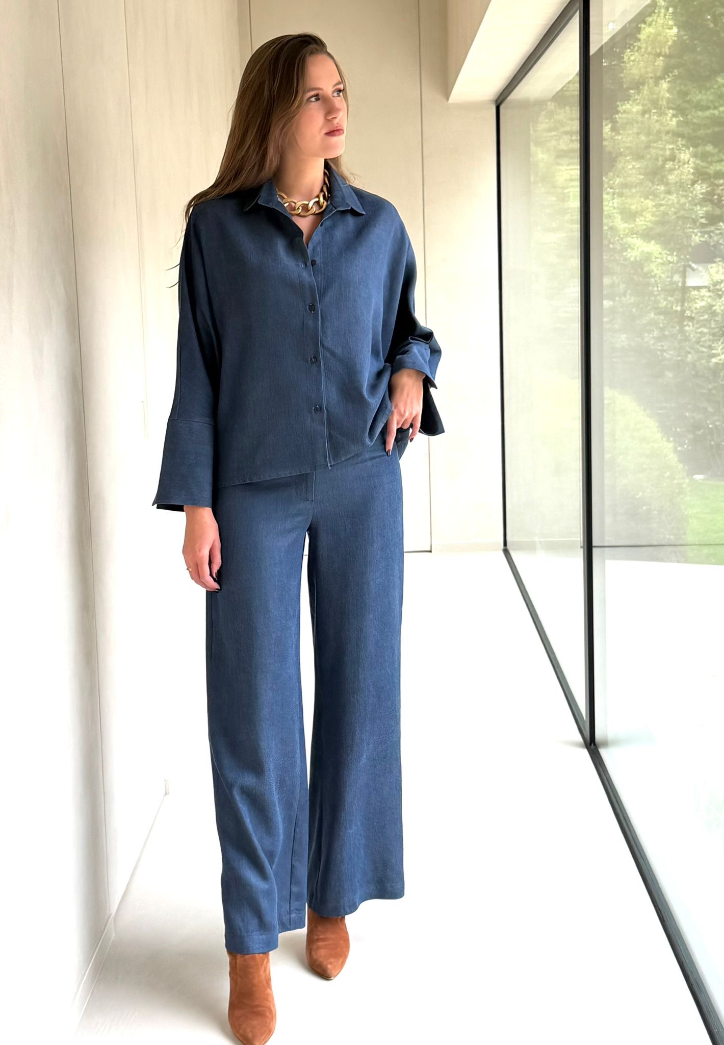TROUSER MAXOU : REF LEONE JEANS LYOCELL